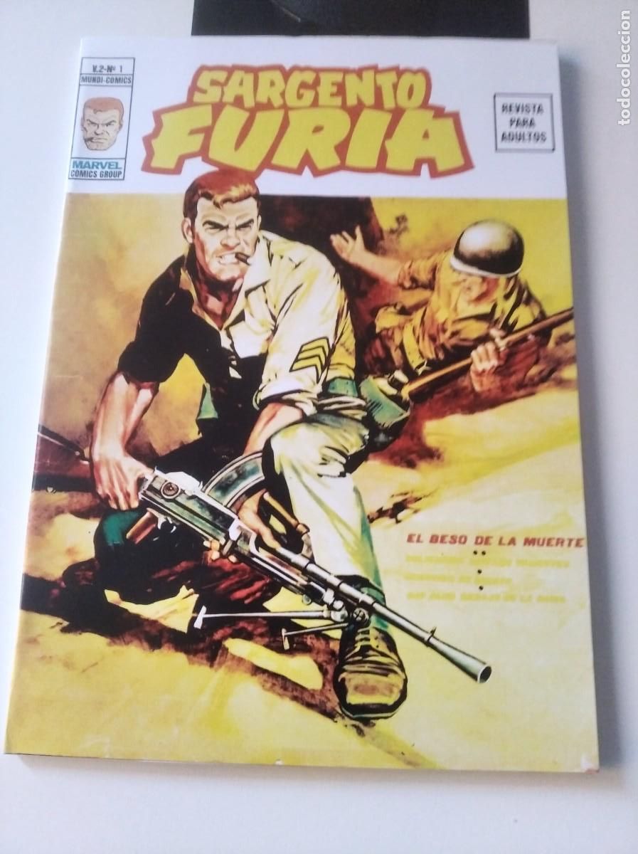 Fumetti: (VERTICE -V.2) SARGENTO FURIA -N&ordm;: 1.- FACSIMIL (NUEVO).-