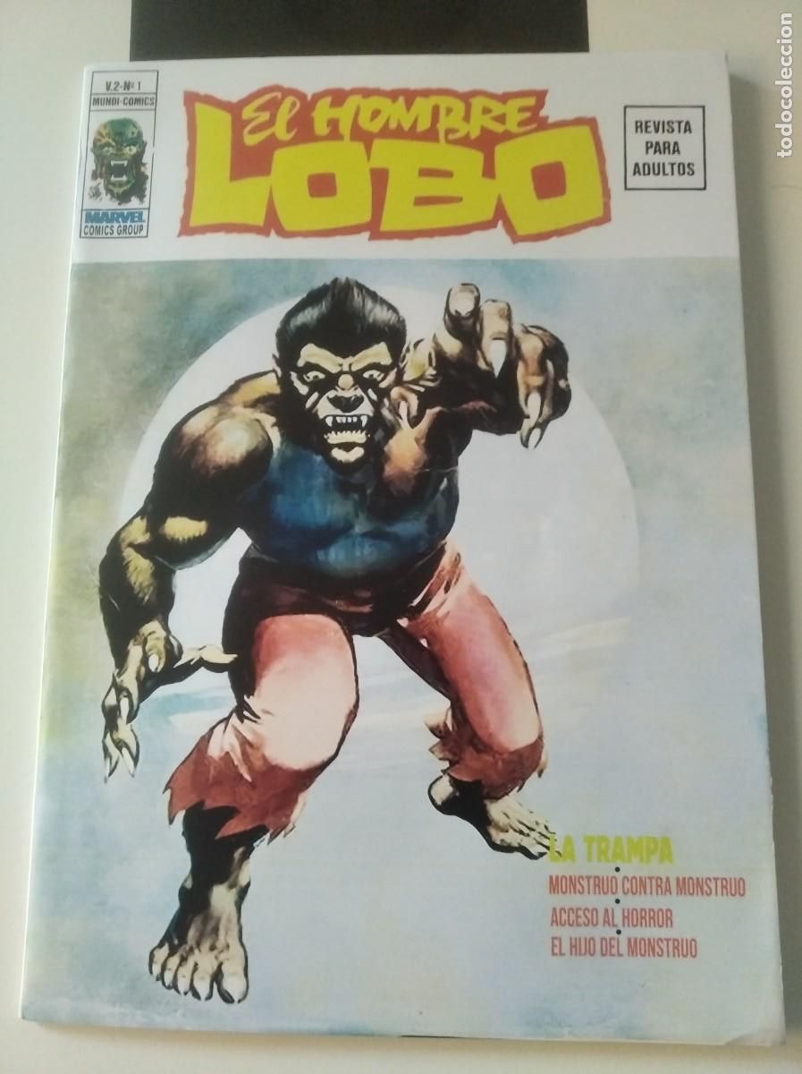 Fumetti: (VERTICE -V.2) EL HOMBRE LOBO -N&ordm;: 1 ( FACSIMIL ) NUEVO.-