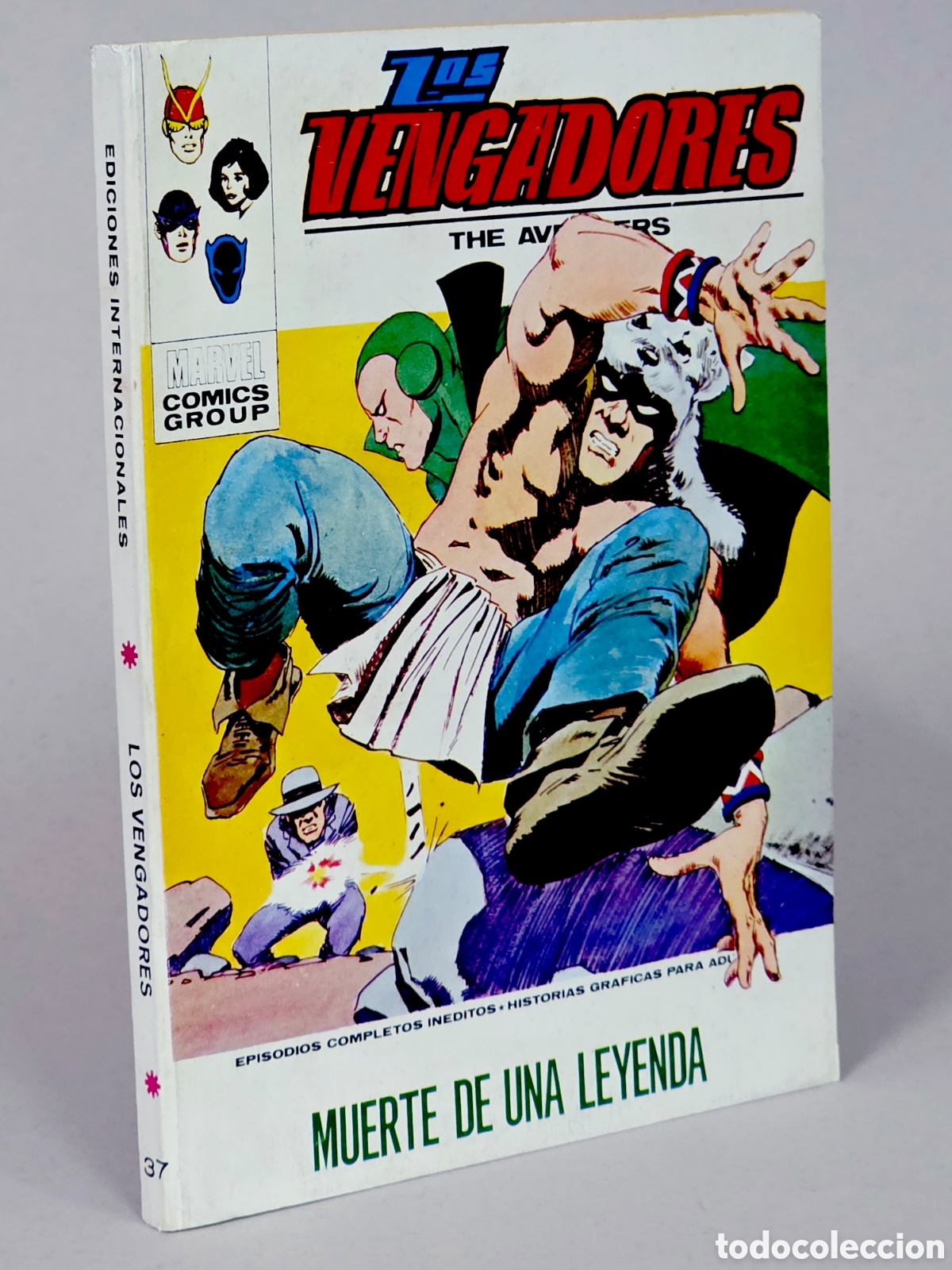 C&oacute;mics: C&Oacute;MIC LOS VENGADORES 37 MUERTE DE UNA LEYENDA VOL.1 VERTICE MARVEL VOLUMEN DE KIOSCO ESTADO