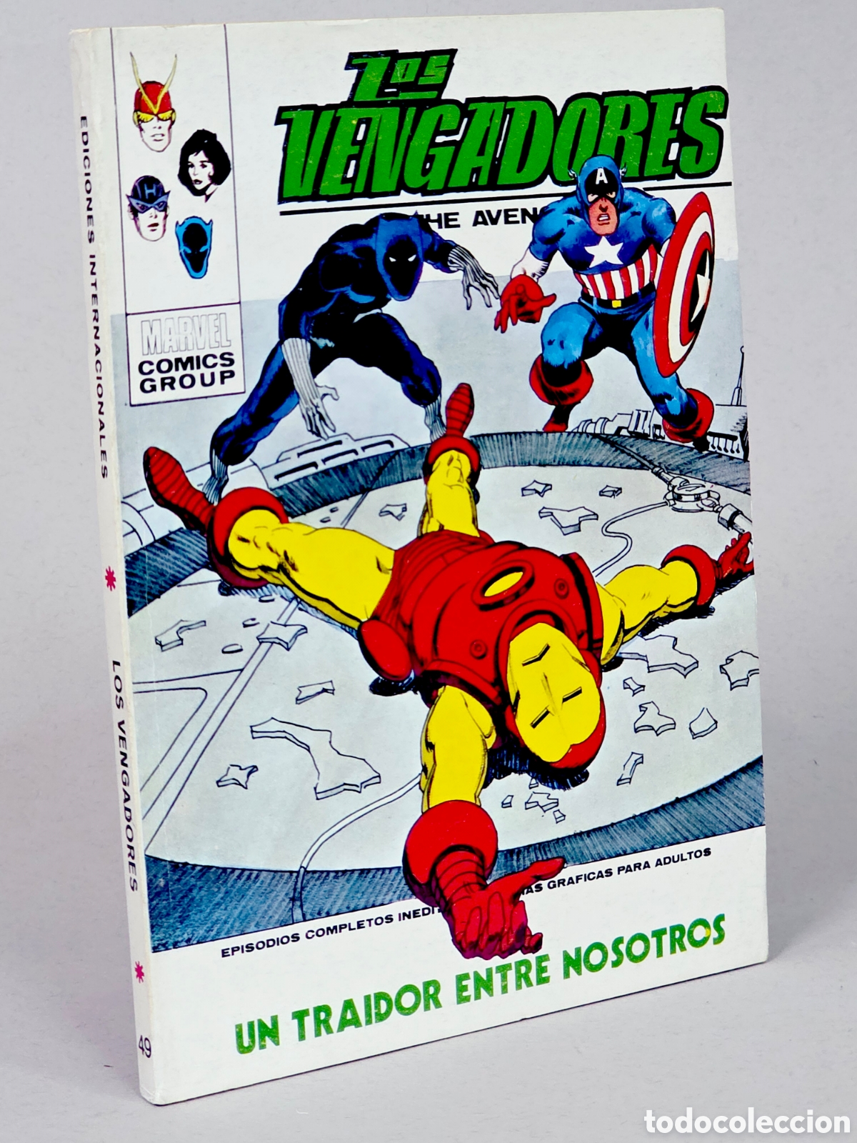 C&oacute;mics: C&Oacute;MIC LOS VENGADORES 49 UN TRAIDOR ENTRE NOSOTROS VOL.1 VERTICE MARVEL VOLUMEN DE KIOSCO ESTADO