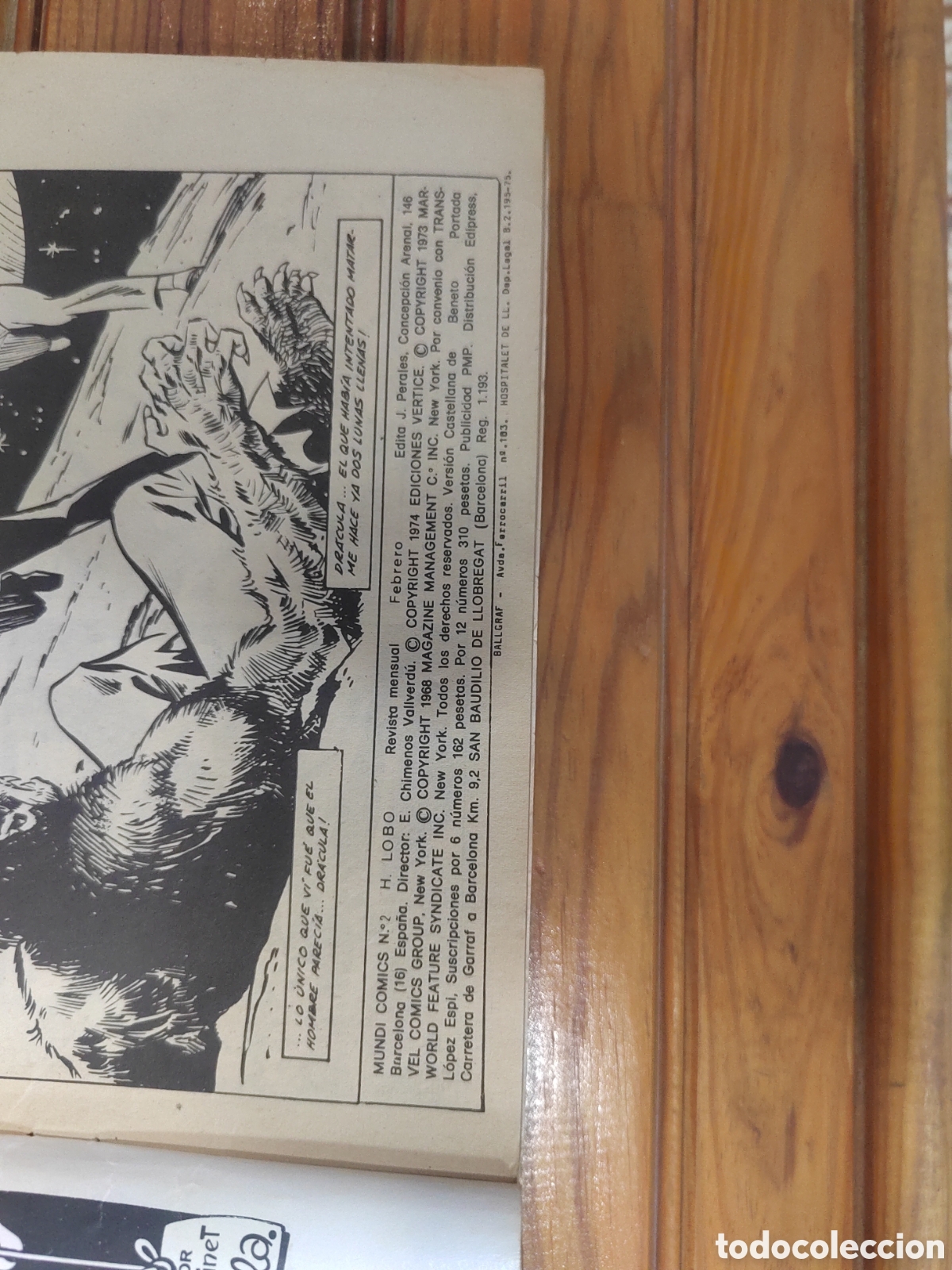 C&oacute;mics: C&oacute;mic wereworlf v2 n2 - Foto 4