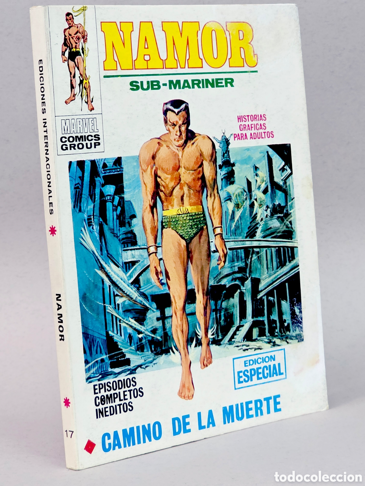 C&oacute;mics: C&Oacute;MIC NAMOR 17 CAMINO DE LA MUERTE VOL.1 VERTICE MARVEL TACO VOLUMEN CASI EXCELENTE ESTADO