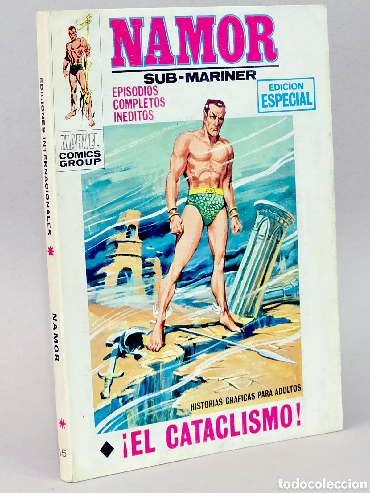 C&oacute;mics: C&Oacute;MIC NAMOR 15 EL CATACLISMO VOL.1 VERTICE MARVEL TACO VOLUMEN CASI EXCELENTE ESTADO