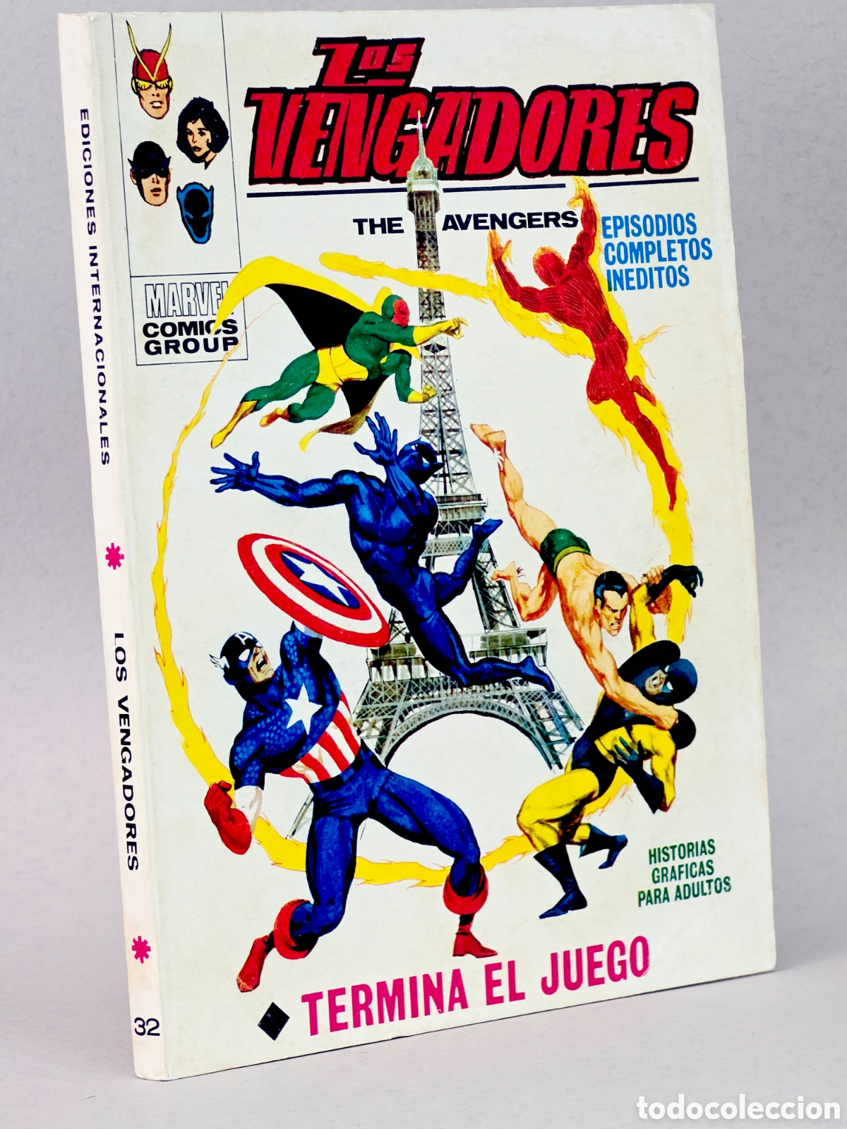 C&oacute;mics: C&Oacute;MIC LOS VENGADORES 32 TERMINA EL JUEGO VOL.1 VERTICE MARVEL TACO VOLUMEN EXCELENTE ESTADO