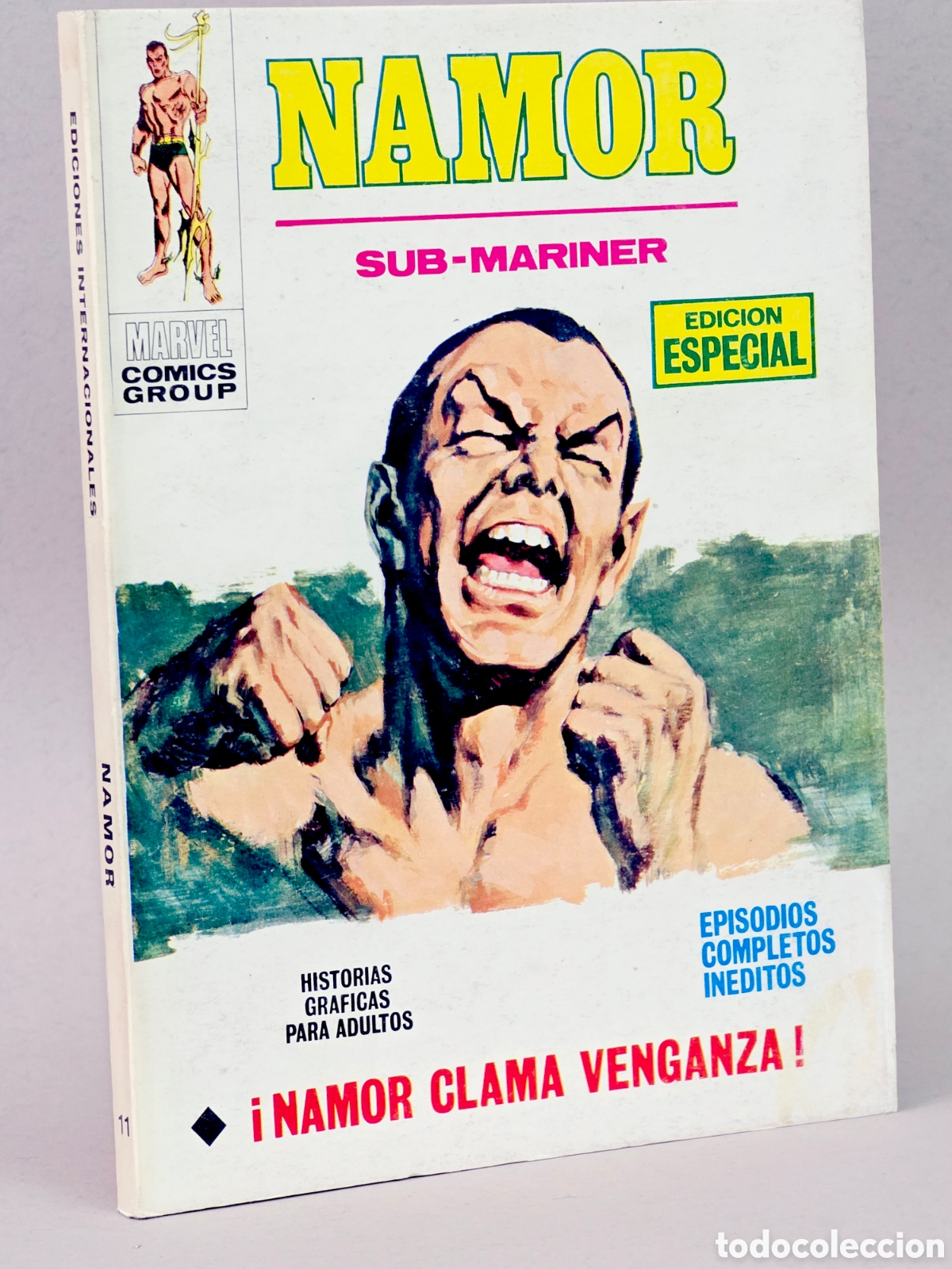 C&oacute;mics: C&Oacute;MIC NAMOR 11 CLAMA VENGANZA VOL.1 VERTICE MARVEL TACO VOLUMEN EXCELENTE ESTADO