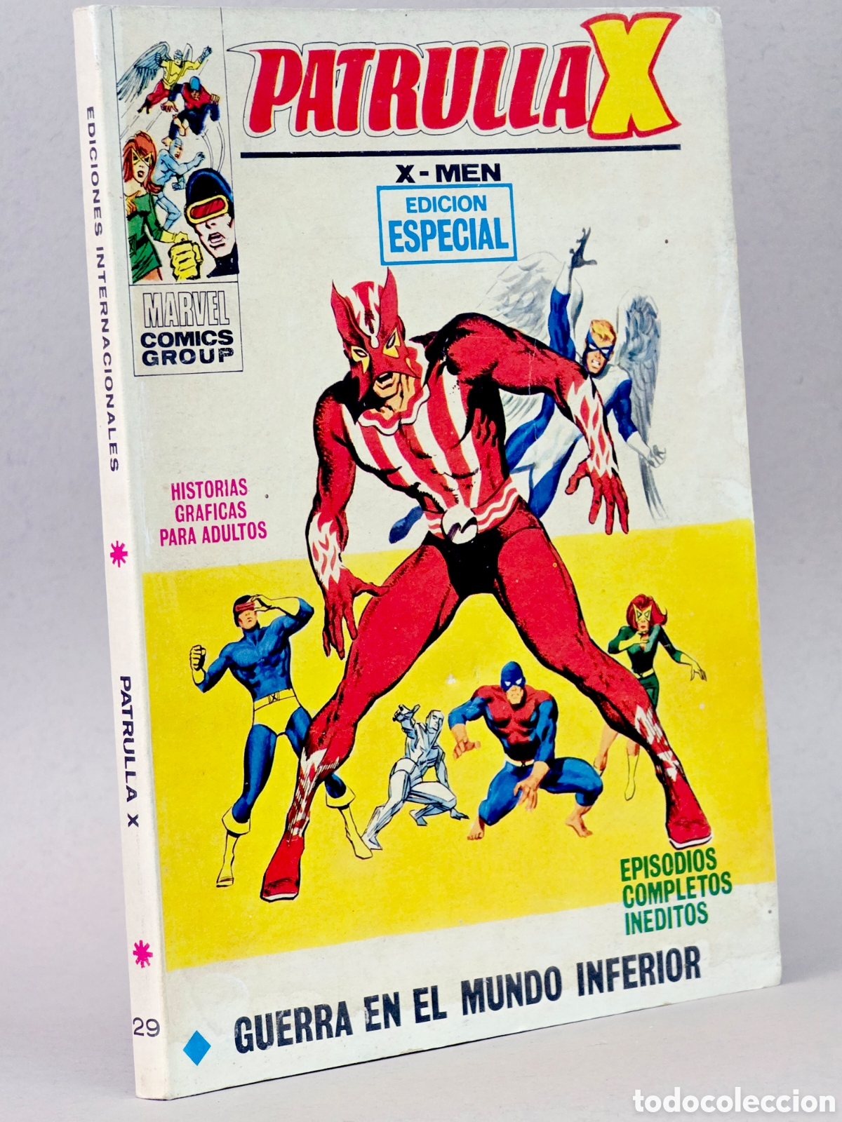 C&oacute;mics: C&Oacute;MIC LA PATRULLA X 29 GUERRA EN EL MUNDO VOL.1 VERTICE MARVEL TACO VOLUMEN EXCELENTE ESTADO
