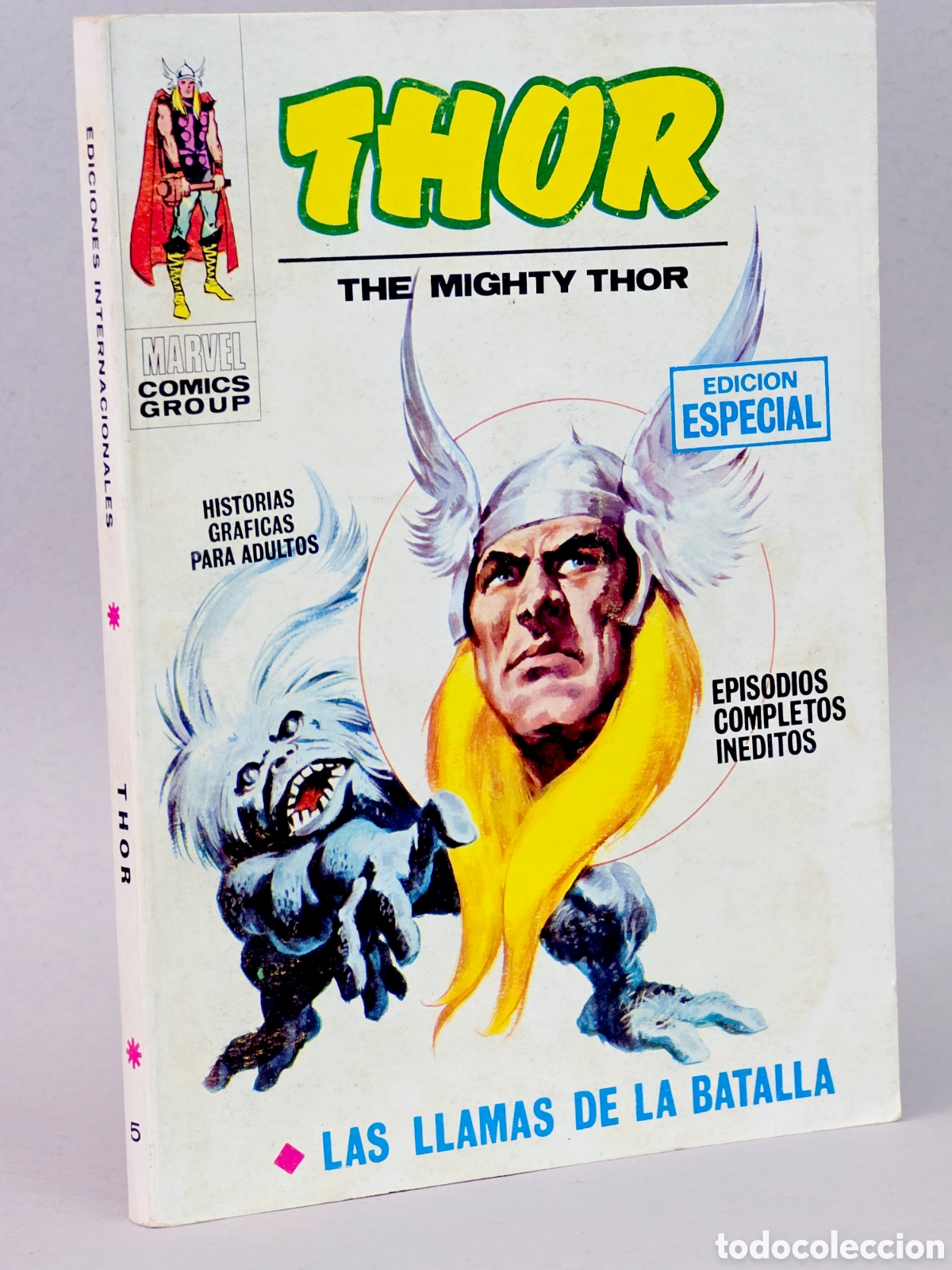 C&oacute;mics: C&Oacute;MIC THOR 5 LAS LLAMAS DE LA BATALLA VOL.1 VERTICE MARVEL TACO VOLUMEN EXCELENTE ESTADO