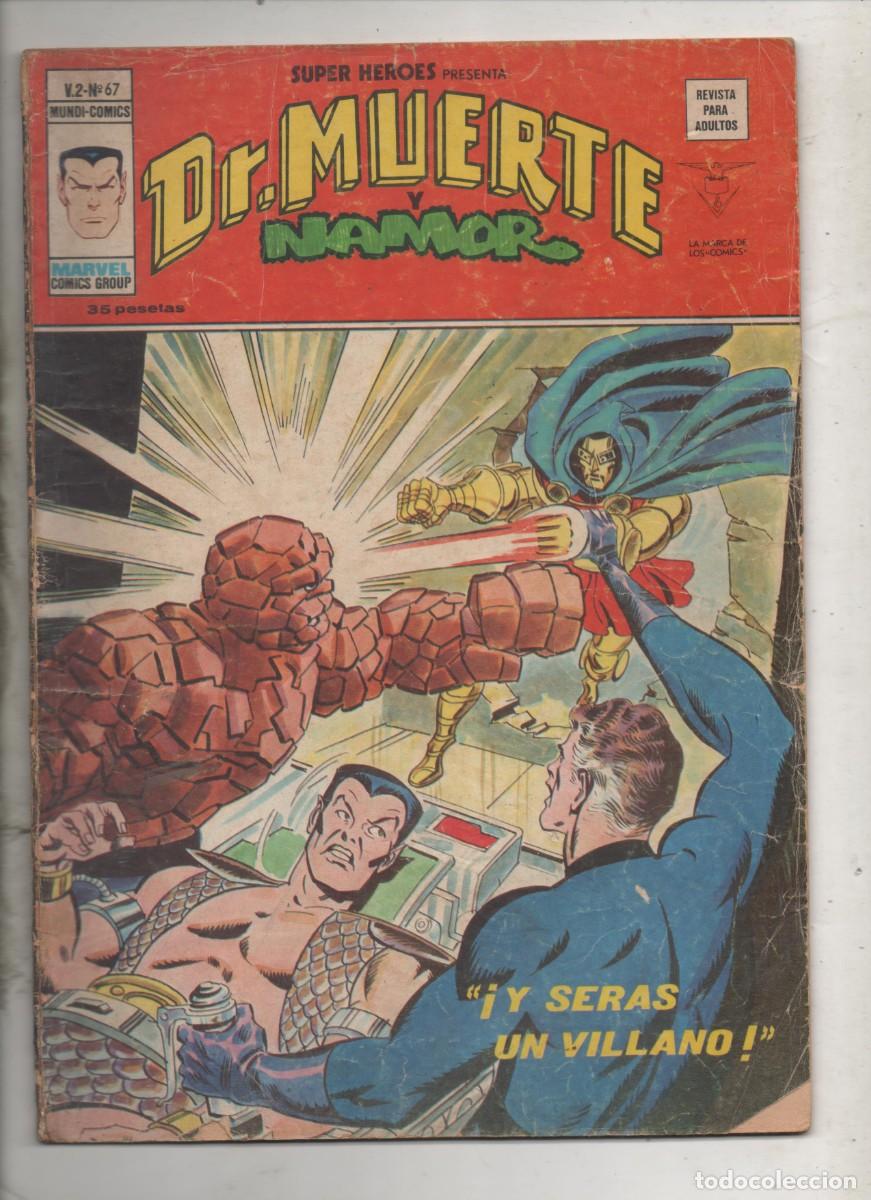 C&oacute;mics: SUPER HEROES PRESENTA DR.MUERTE Y NAMOR V.2 N&ordm;67 - c6