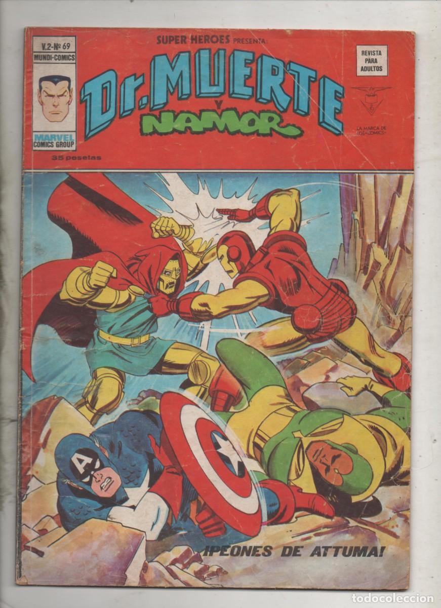 C&oacute;mics: SUPER HEROES PRESENTA DR.MUERTE Y NAMOR V.2 N&ordm; 69 - c6