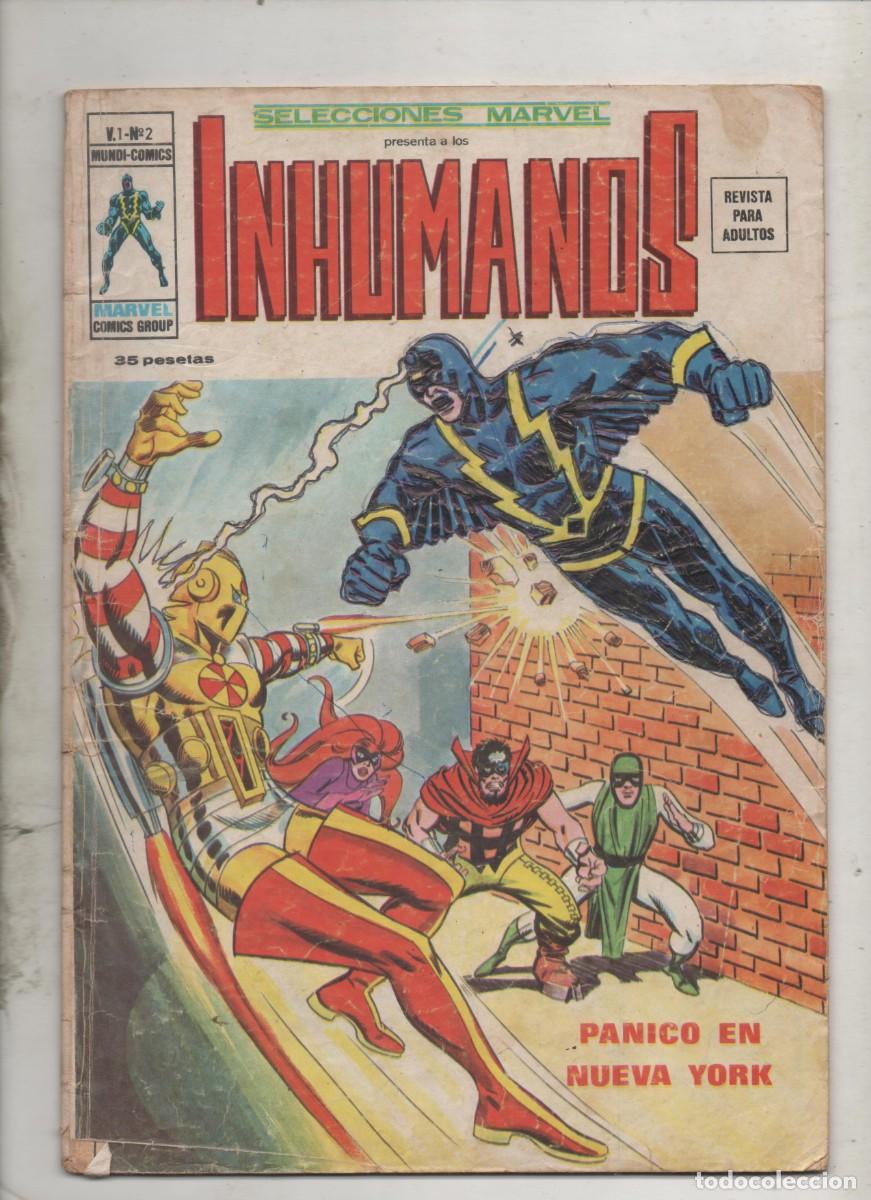 C&oacute;mics: SELECCIONES MARVEL PRESENTA LOS INHUMANOS V.1 N&ordm; 2 - c6