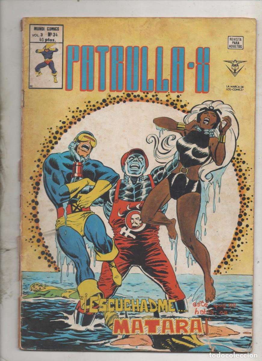 C&oacute;mics: PATRULLA X V.3 N&ordm; 34- c6