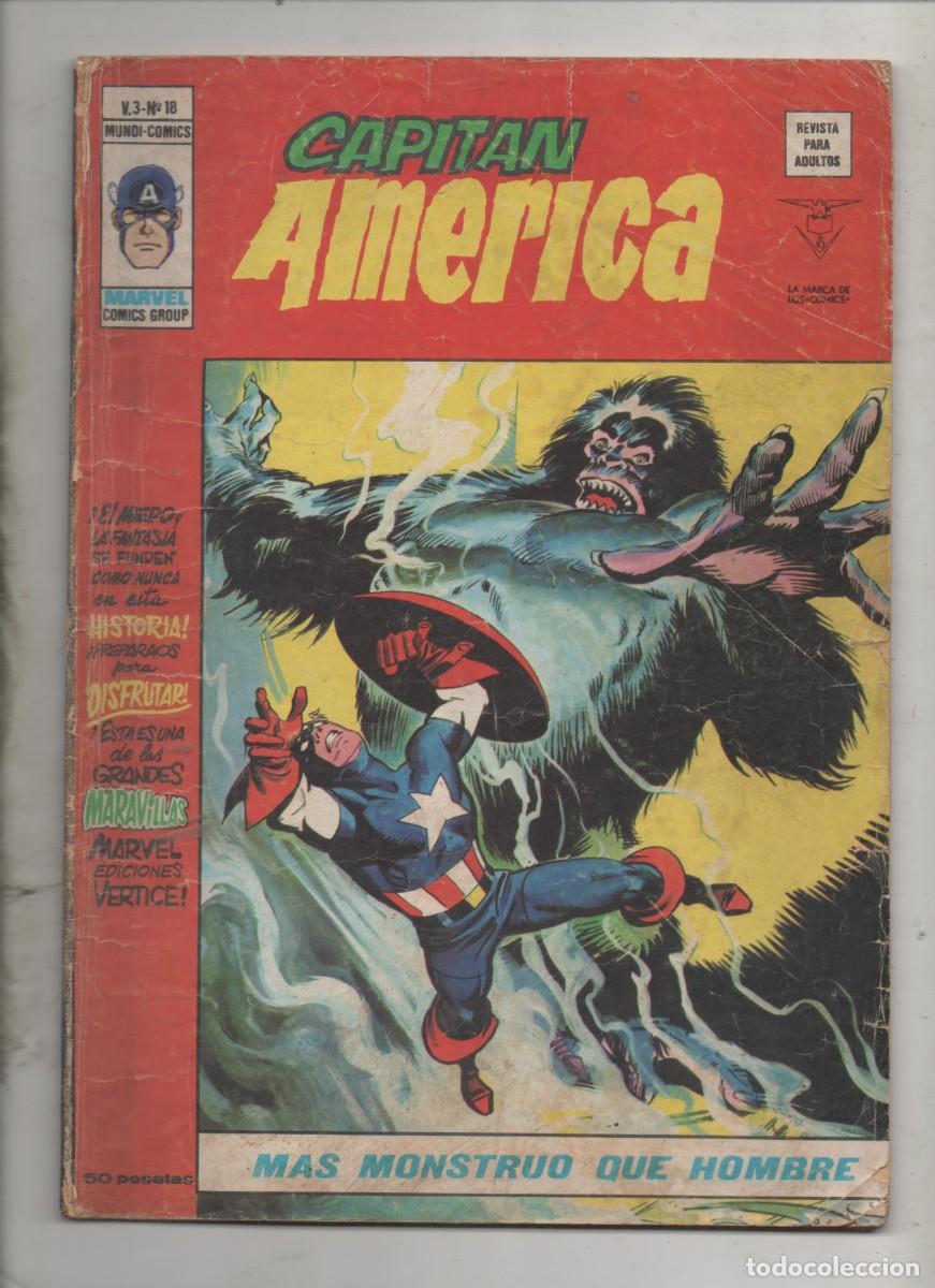 C&oacute;mics: CAPITAN AMERICA V.3 N&ordm; 18- c6
