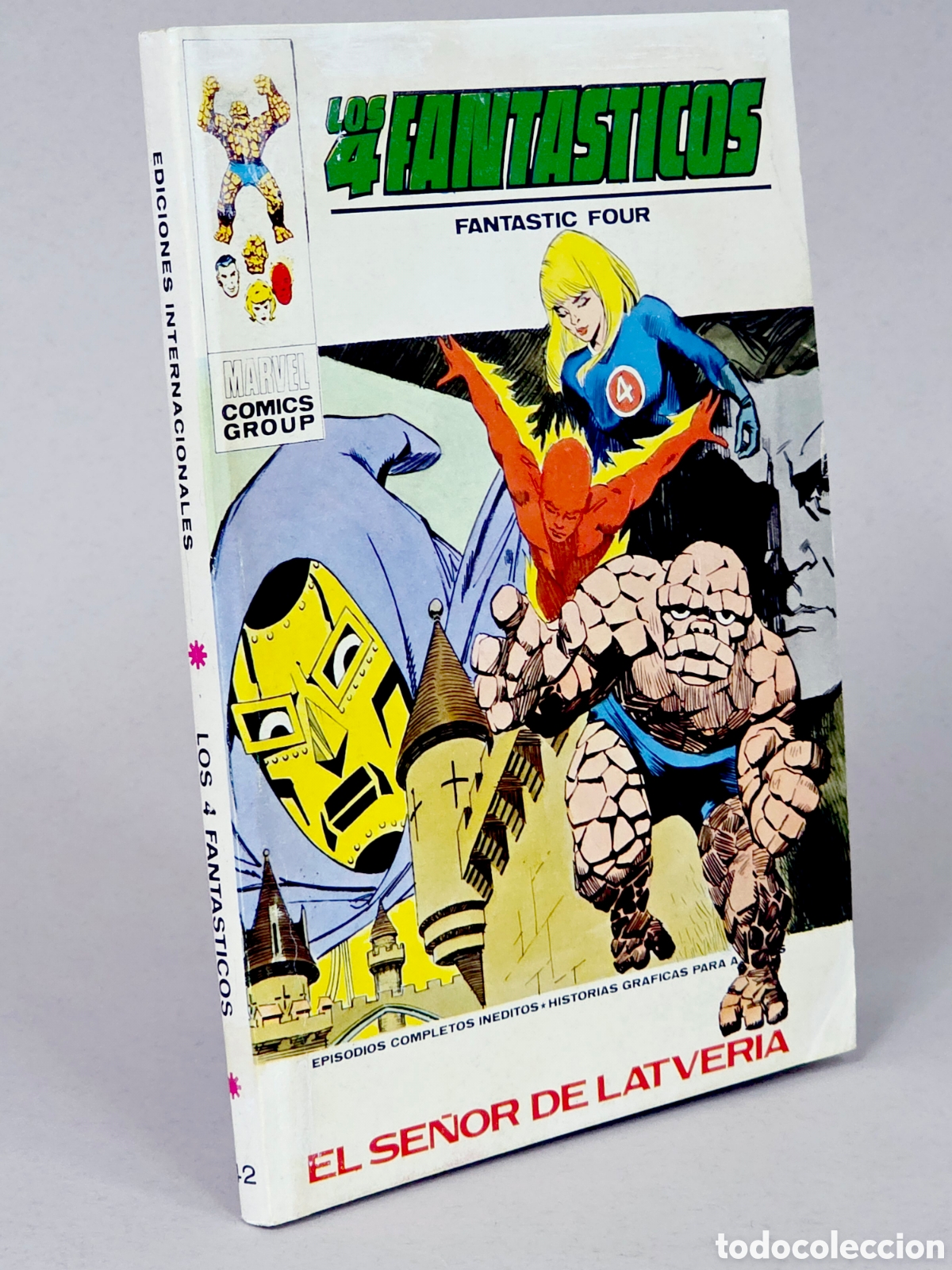 C&oacute;mics: C&Oacute;MIC LOS 4 FANT&Aacute;STICOS 42 EL SE&Ntilde;OR DE LATVERIA VOL.1 VERTICE MARVEL TACO VOLUMEN EXCELENTE ESTADO