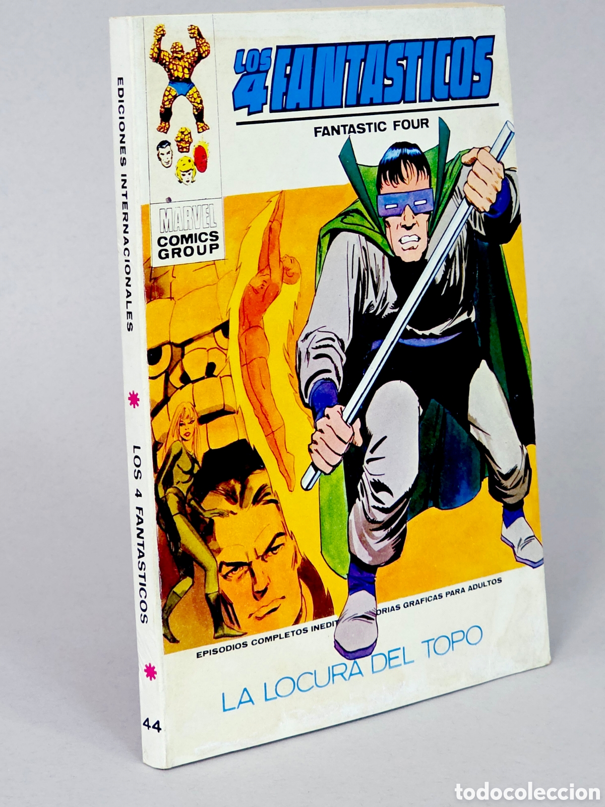 C&oacute;mics: C&Oacute;MIC LOS 4 FANT&Aacute;STICOS 44 LA LOCURA DEL TOPO VOL.1 VERTICE MARVEL TACO VOLUMEN EXCELENTE ESTADO