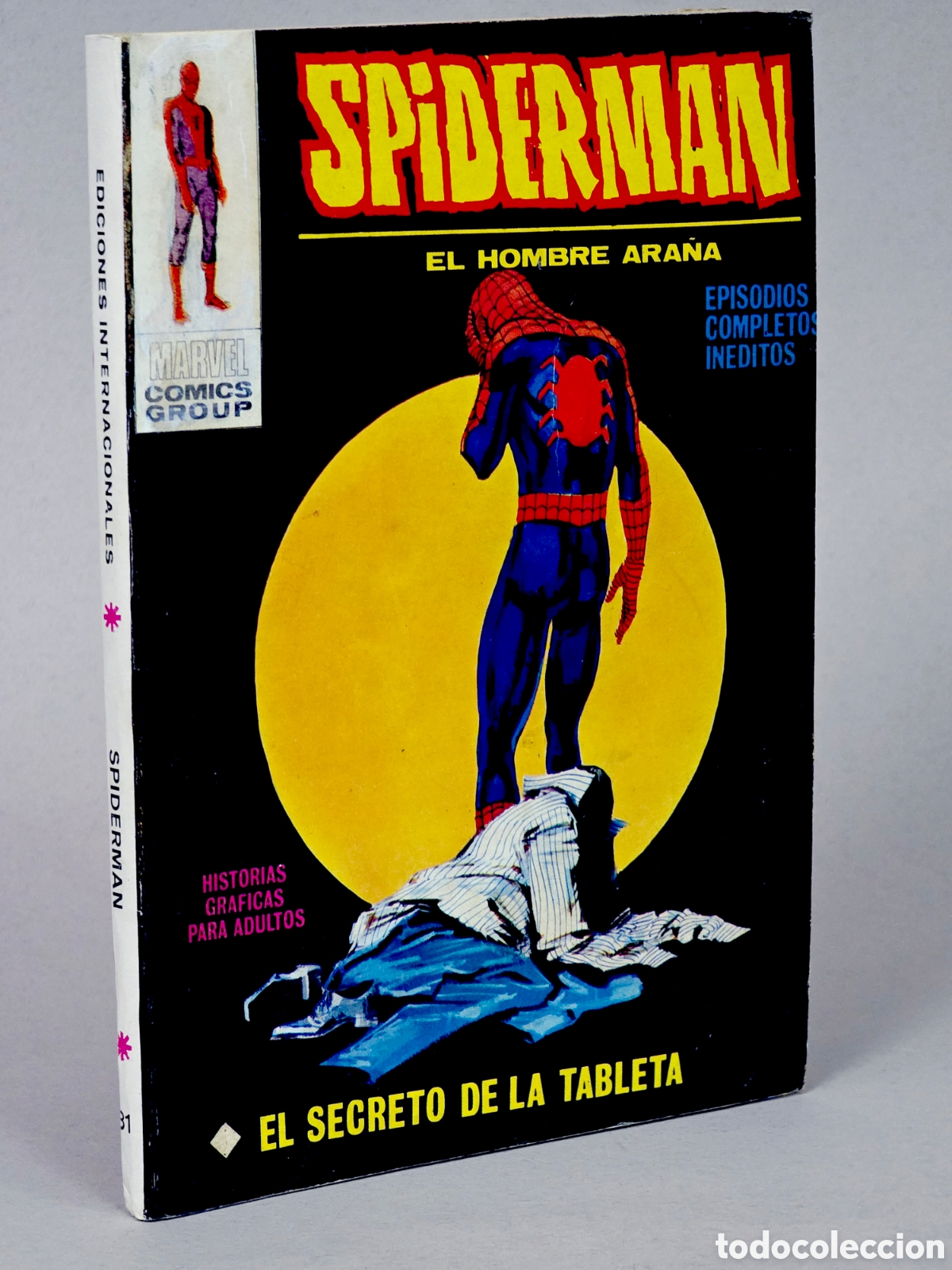C&oacute;mics: C&Oacute;MIC SPIDERMAN 31 EL SECRETO DE LA TABLETA VOL.1 VERTICE MARVEL TACO (SPIDER-MAN) VOLUMEN EXCELENTE