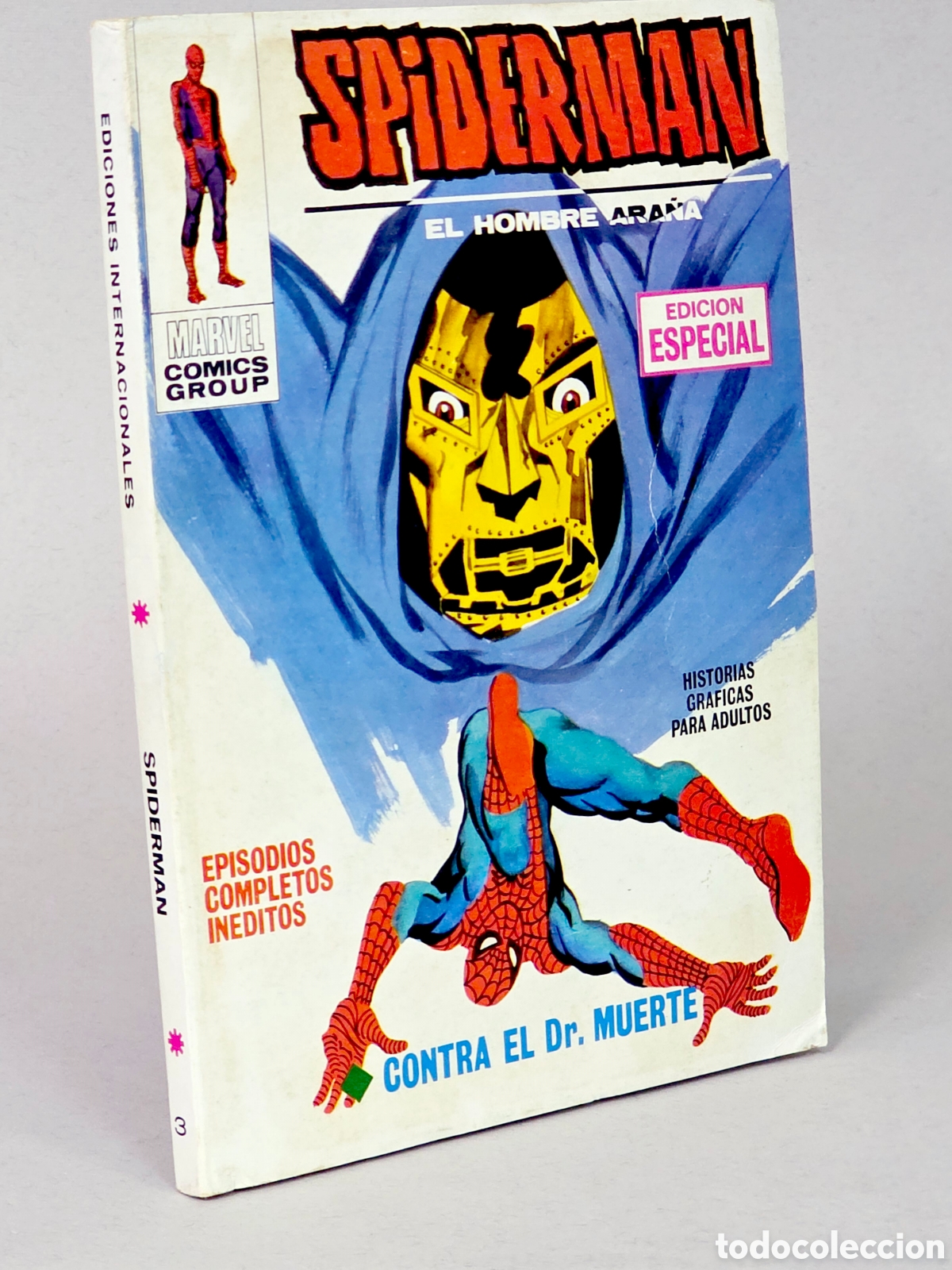 C&oacute;mics: C&Oacute;MIC SPIDERMAN 3 CONTRA EL DR MUERTE VOL.1 VERTICE MARVEL TACO (SPIDER-MAN) VOLUMEN EXCELENTE