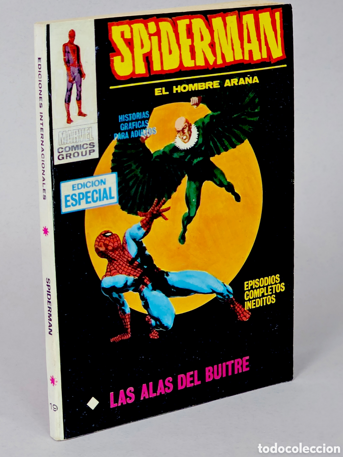 C&oacute;mics: C&Oacute;MIC SPIDERMAN 19 LAS ALAS DEL BUITRE VOL.1 VERTICE MARVEL TACO (SPIDER-MAN) PRIMERA DE KIOSCO