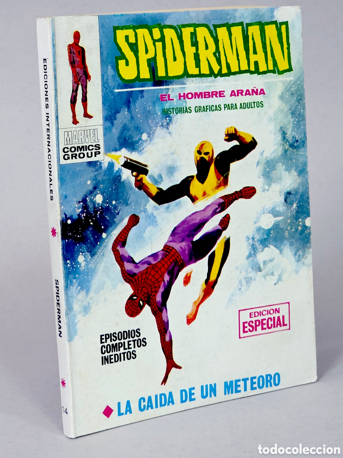 C&oacute;mics: C&Oacute;MIC SPIDERMAN 14 LA CA&Iacute;DA DE UN METEORO VOL.1 VERTICE MARVEL TACO (SPIDER-MAN) PRIMERA DE KIOSCO