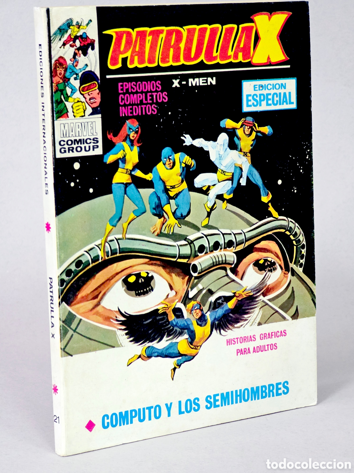 C&oacute;mics: C&Oacute;MIC PATRULLA X 21 C&Oacute;MPUTO Y LOS SEMIHOMBRES VOL.1 VERTICE MARVEL TACO VOLUMEN DE KIOSCO