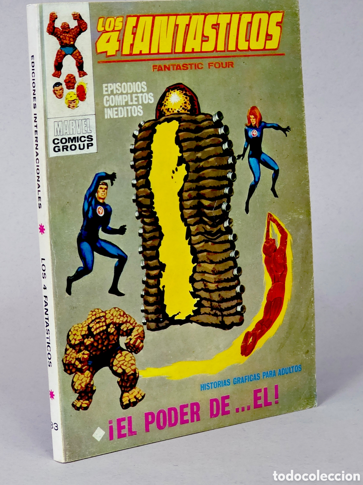 C&oacute;mics: C&Oacute;MIC LOS 4 FANT&Aacute;STICOS 33 EL PODER DE EL VOL.1 VERTICE MARVEL TACO VOLUMEN DE KIOSCO