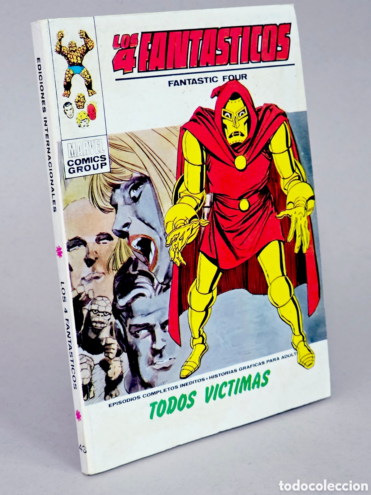 C&oacute;mics: C&Oacute;MIC LOS 4 FANT&Aacute;STICOS 43 TODOS VICTIMAS VOL.1 VERTICE MARVEL TACO VOLUMEN DE KIOSCO