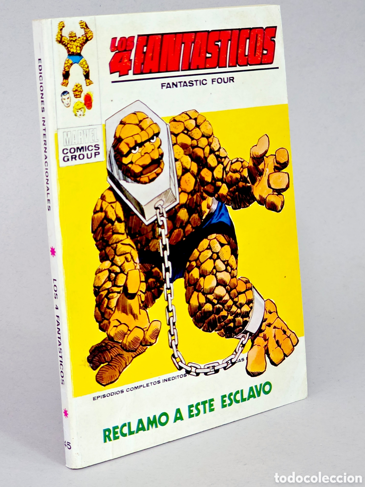 C&oacute;mics: C&Oacute;MIC LOS 4 FANT&Aacute;STICOS 45 RECLAMO A ESTE ESCLAVO VOL.1 VERTICE MARVEL TACO VOLUMEN DE KIOSCO