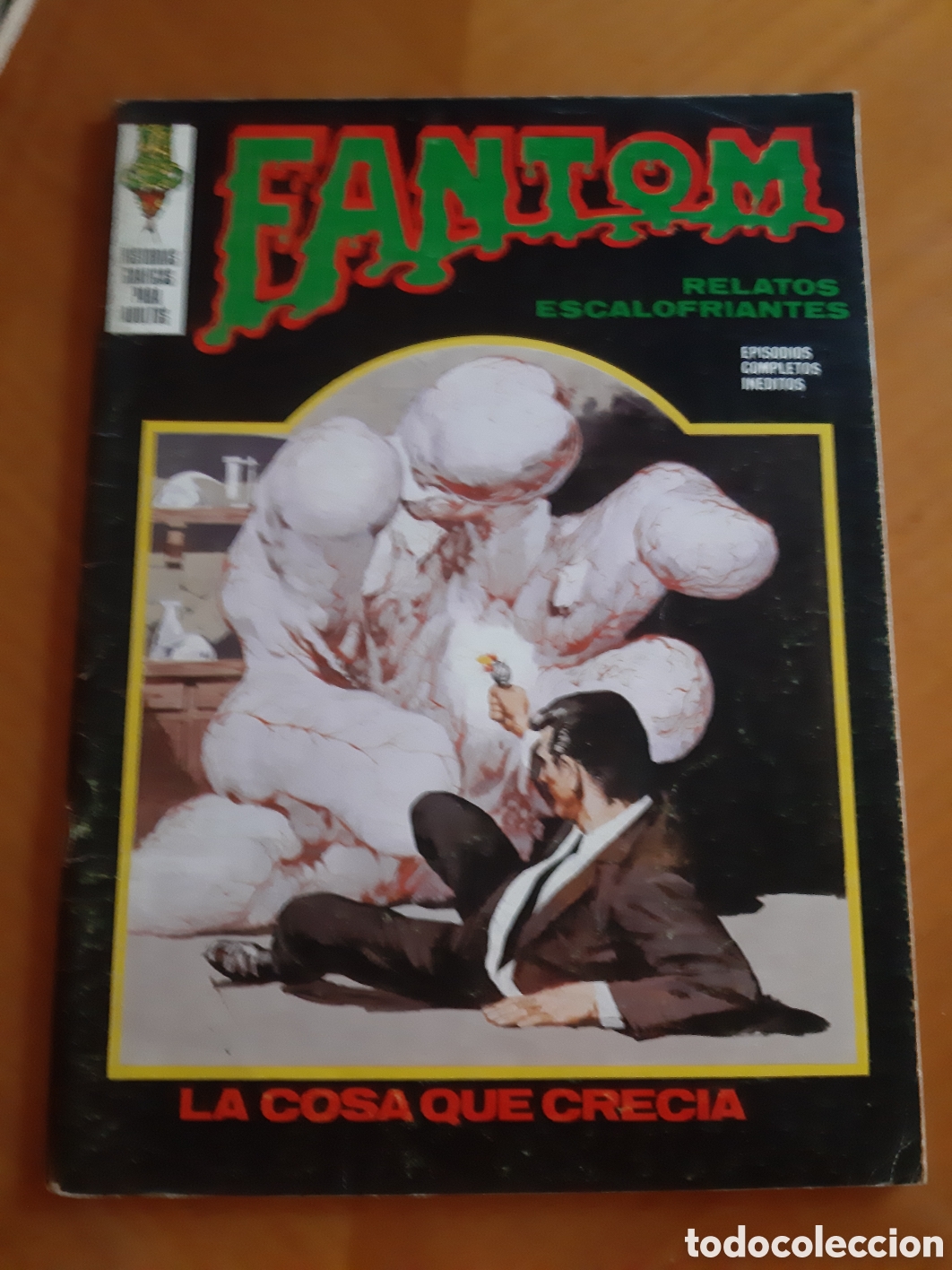 C&oacute;mics: C&oacute;mic Fantom. Relatos escalofriantes. V&eacute;rtice