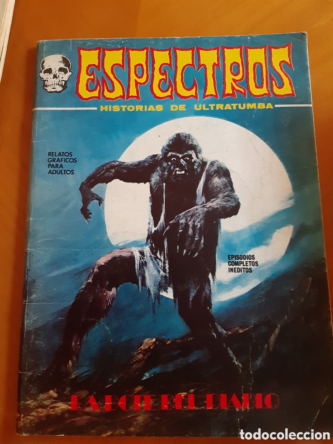 C&oacute;mics: C&oacute;mic Espectros. Historias de ultratumba. V&eacute;rtice