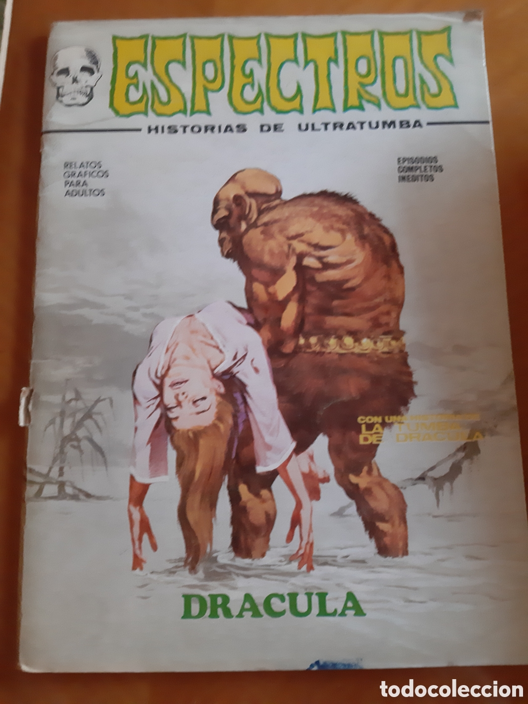 C&oacute;mics: C&oacute;mic Espectros. Historias de ultratumba. V&eacute;rtice