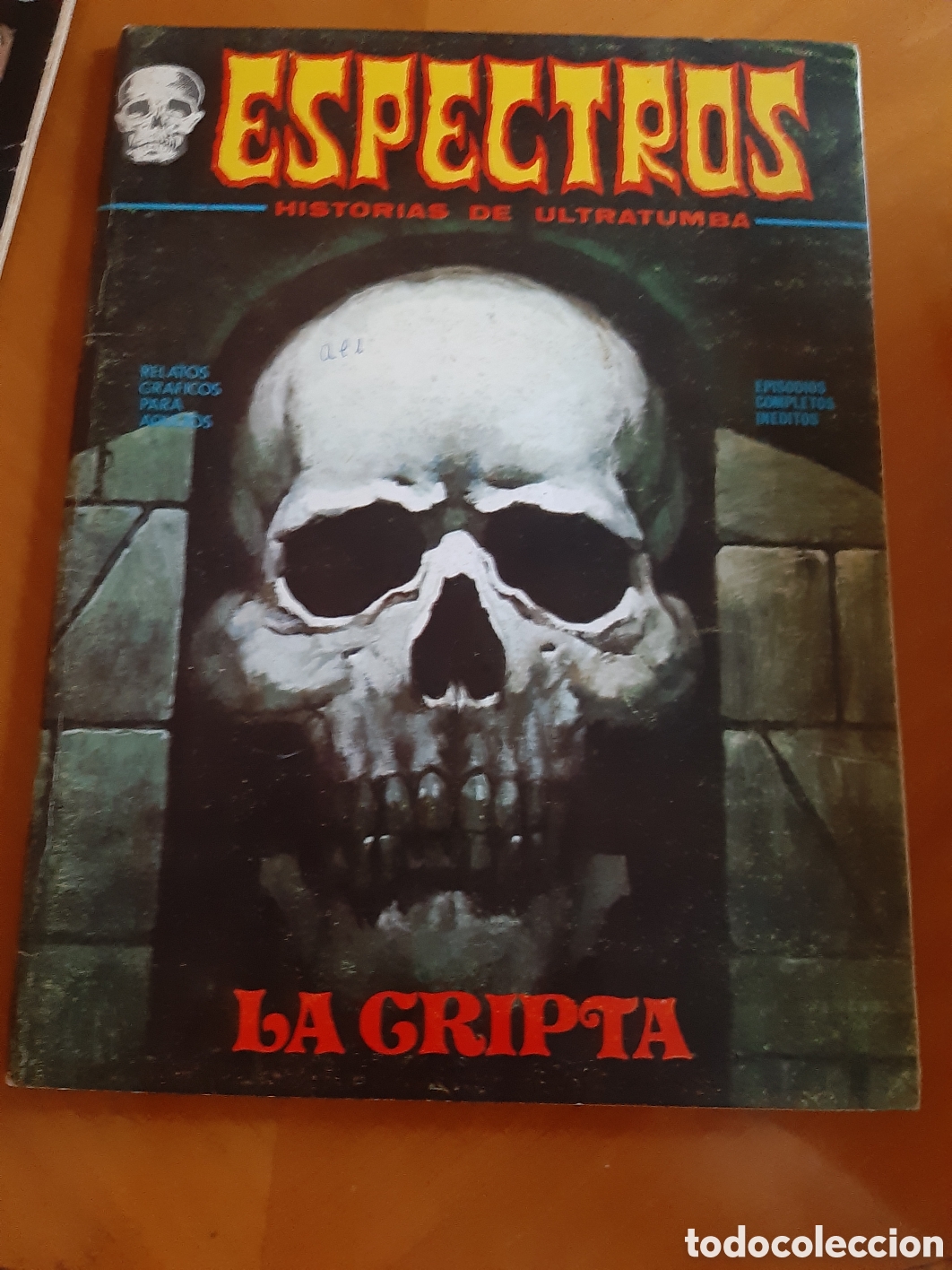 C&oacute;mics: C&oacute;mic Espectros. Historias de ultratumba. V&eacute;rtice