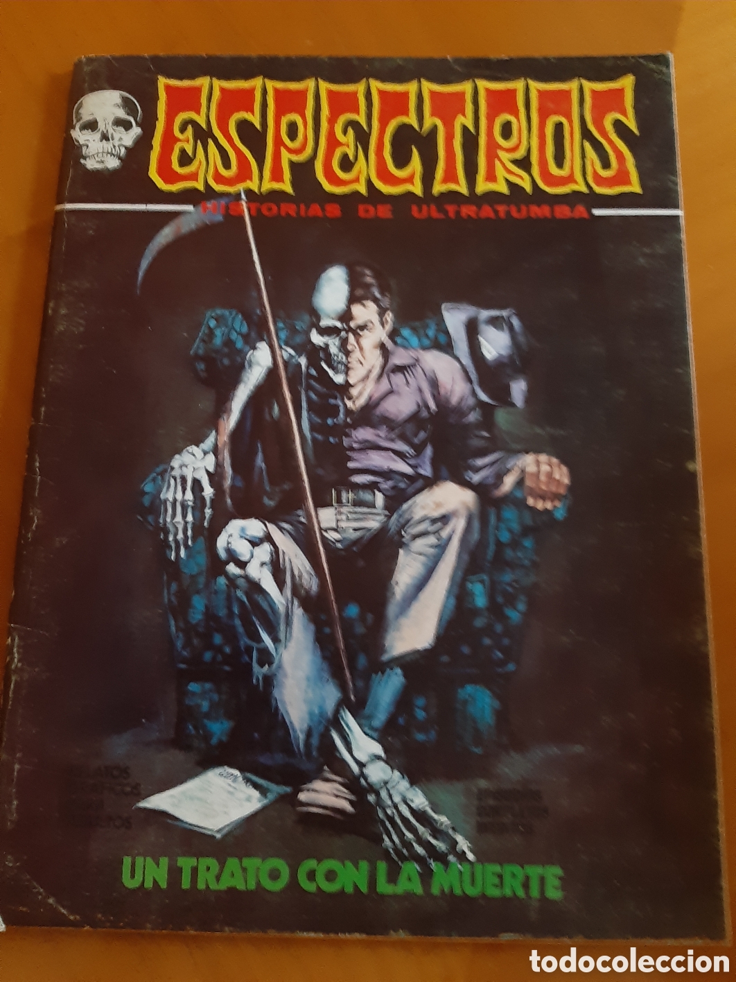 C&oacute;mics: C&oacute;mic Espectros. Historias de ultratumba. V&eacute;rtice