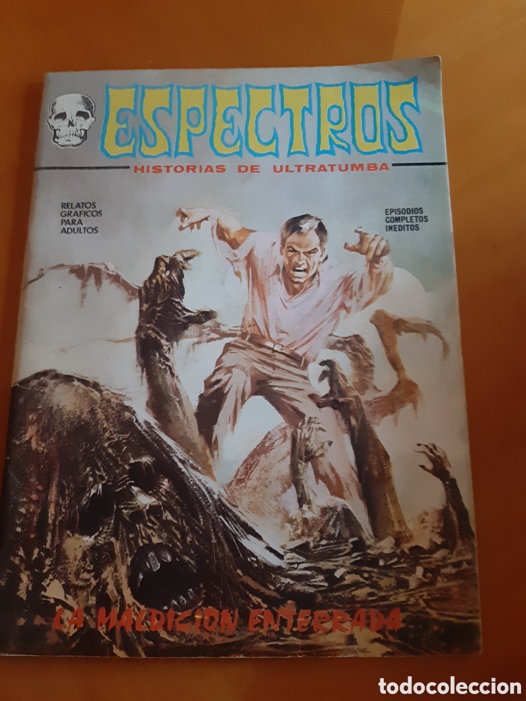 C&oacute;mics: C&oacute;mic Espectros. Historias de ultratumba. V&eacute;rtice