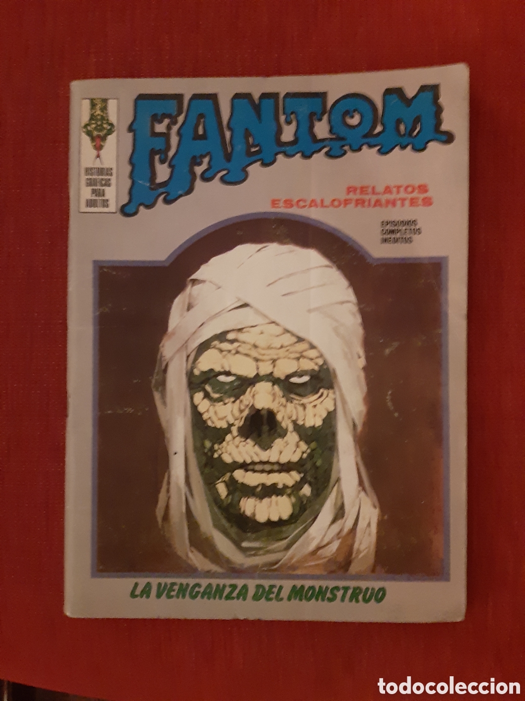 C&oacute;mics: C&oacute;mic Fantom. Relatos escalofriantes. V&eacute;rtice