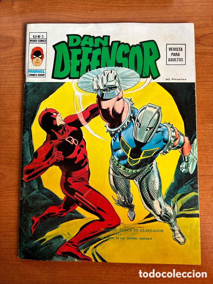 C&oacute;mics: Dan Defensor vol. 2 n&uacute;mero 3 v&eacute;rtice