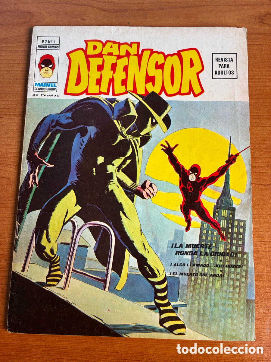 C&oacute;mics: Dan Defensor vol. 2 n&uacute;mero 4 v&eacute;rtice