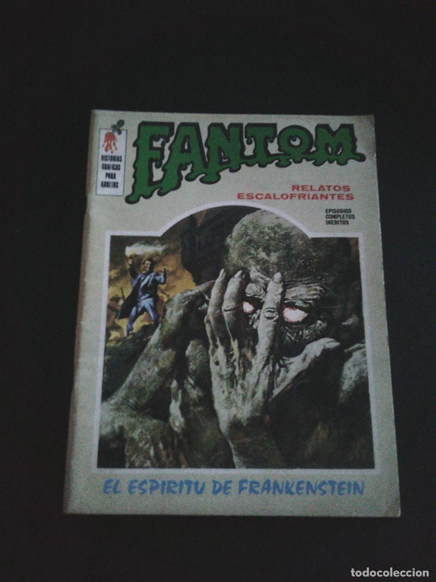 C&oacute;mics: FANTOM - VERTICE - VOLUMEN 1 - NUMERO 5 - EL ESPIRITU DE FRANKENSTEIN - MUY BUEN ESTADO - CJ 216