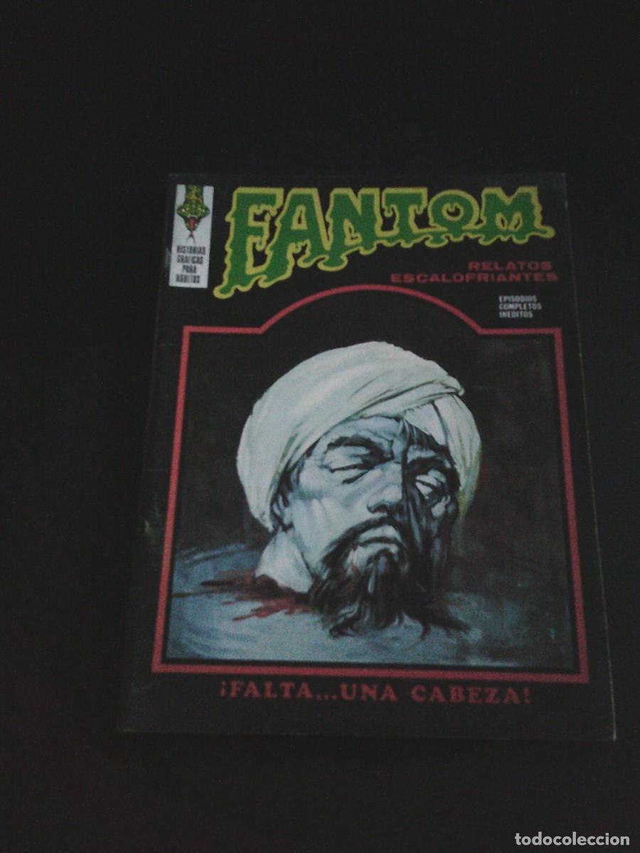C&oacute;mics: FANTOM - VERTICE - VOLUMEN 1 - NUMERO 24 - ! FALTA UNA CABEZA ! - MUY BUEN ESTADO - CJ 216