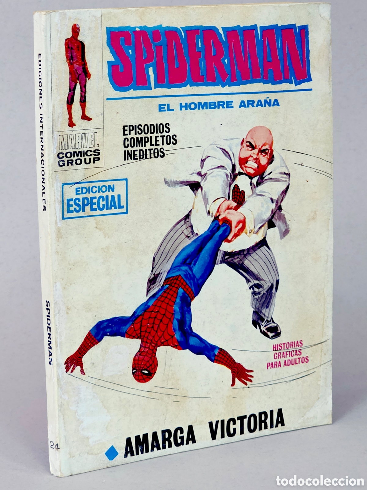 C&oacute;mics: C&Oacute;MIC SPIDERMAN 24 AMARGA VICTORIA VOL.1 (SPIDER-MAN) VERTICE MARVEL VOLUMEN NORMAL/BUEN ESTADO