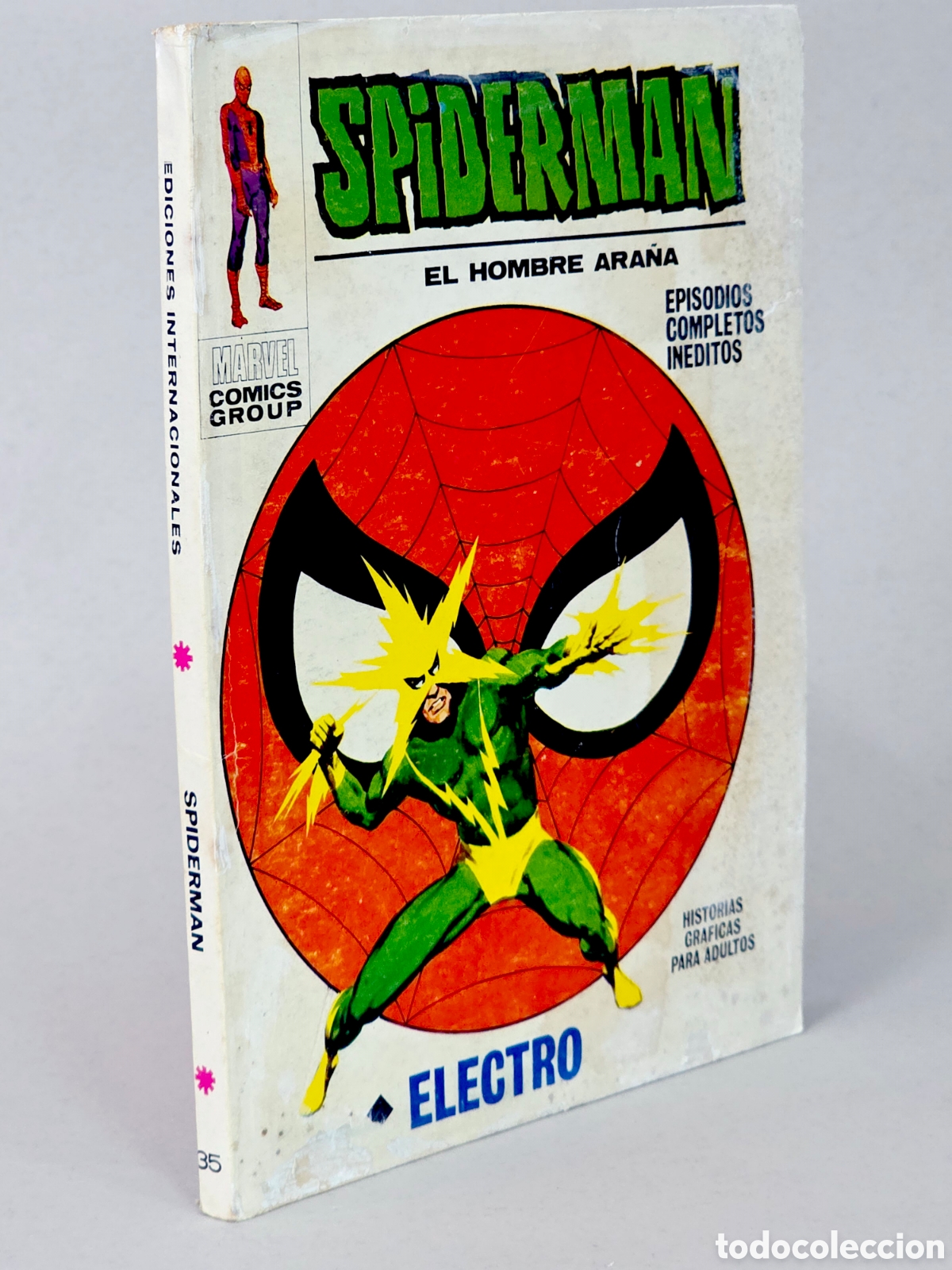 C&oacute;mics: C&Oacute;MIC SPIDERMAN 35 ELECTRO VOL.1 (SPIDER-MAN) VERTICE MARVEL VOLUMEN NORMAL/BUEN ESTADO