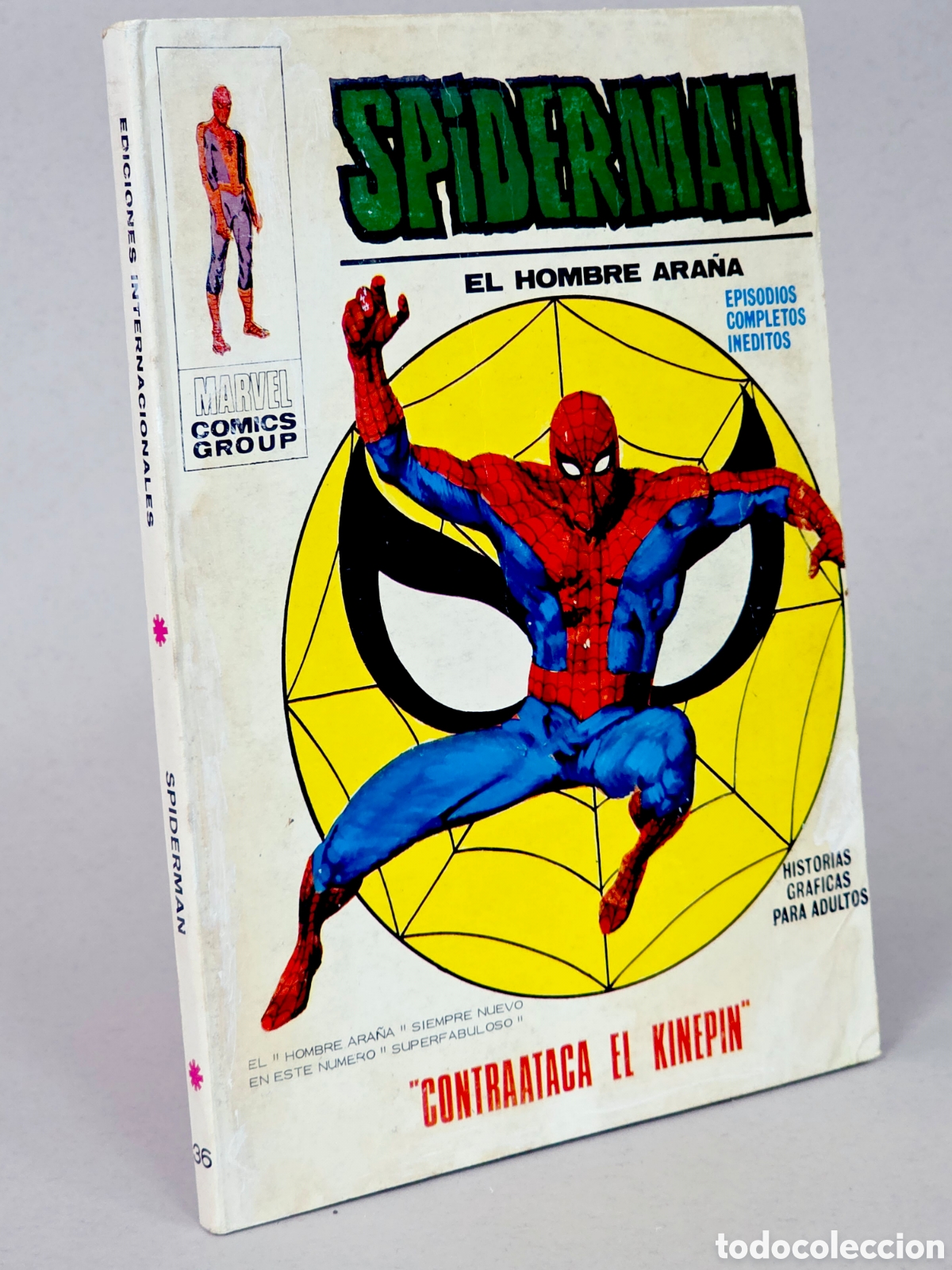 C&oacute;mics: C&Oacute;MIC SPIDERMAN 36 CONTRAATACA KINGPIN VOL.1 (SPIDER-MAN) VERTICE MARVEL VOLUMEN BUEN ESTADO