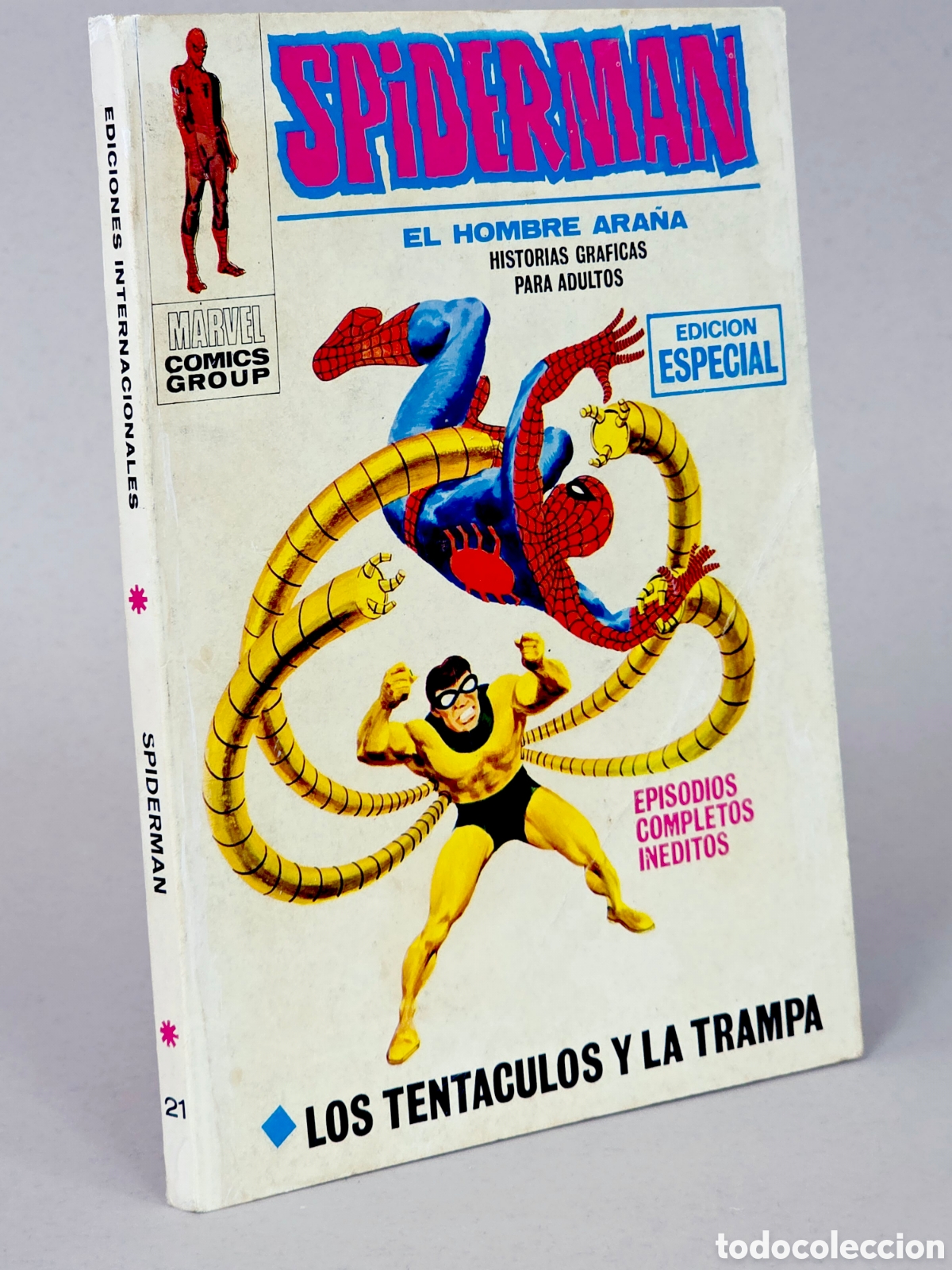 C&oacute;mics: C&Oacute;MIC SPIDERMAN 21 LOS TENT&Aacute;CULOS VOL.1 (SPIDER-MAN) VERTICE MARVEL PRIMERA VOLUMEN MUY BUEN ESTADO