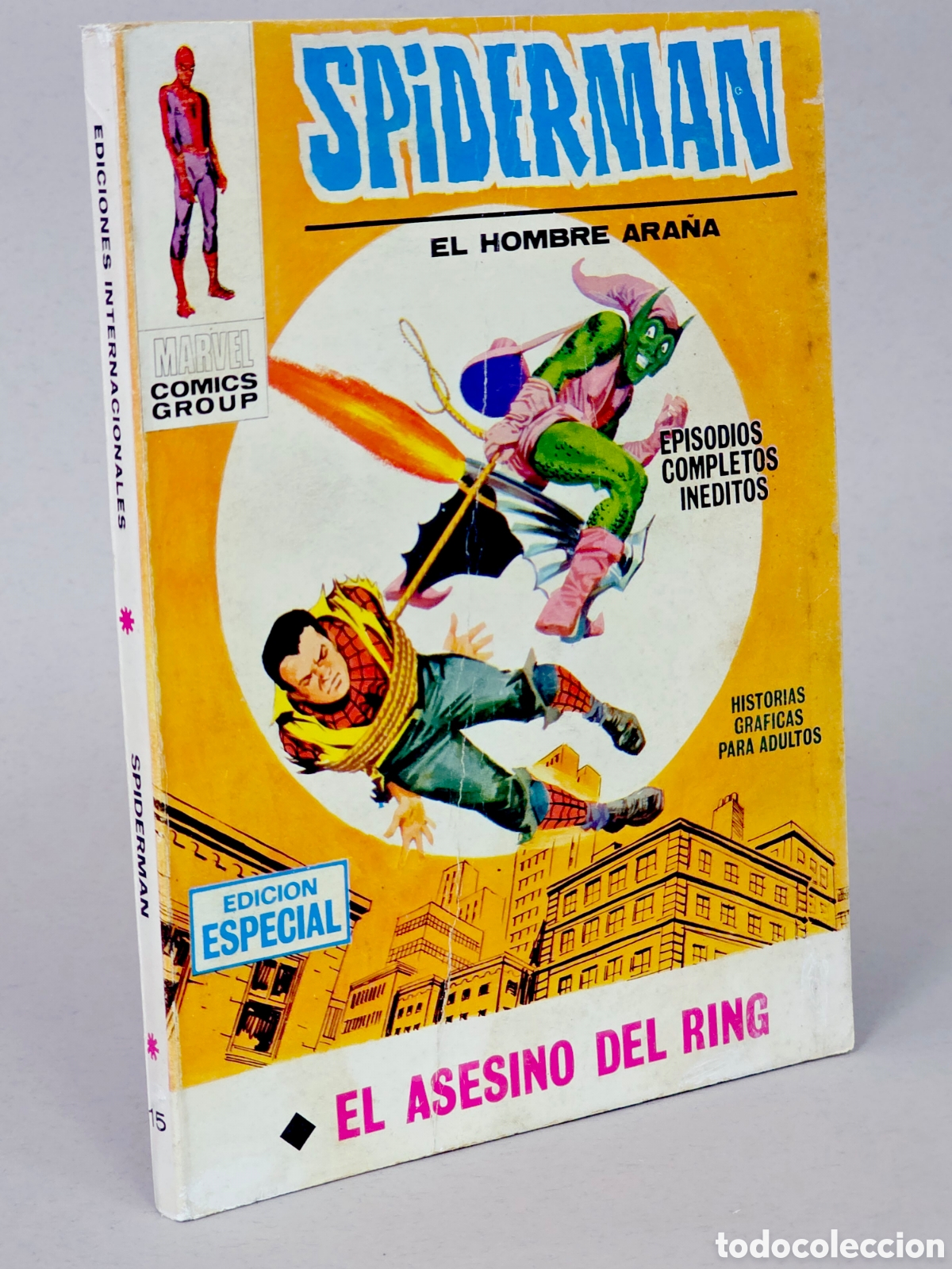 C&oacute;mics: C&Oacute;MIC SPIDERMAN 15 ASESINO DEL RING VOL.1 SPIDER-MAN VERTICE MARVEL VOLUMEN PRIMERA MUY BUEN ESTADO