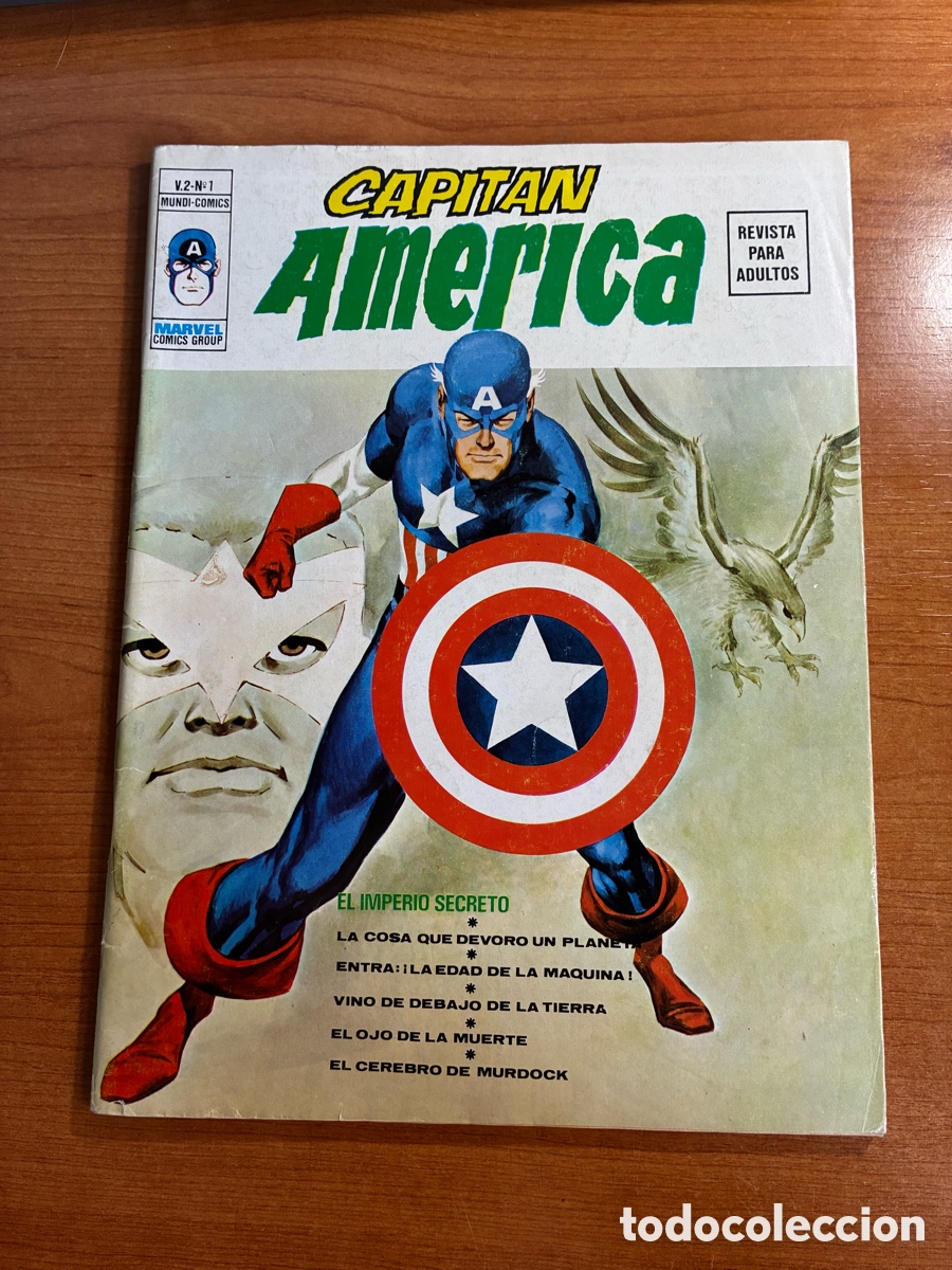C&oacute;mics: Capit&aacute;n Am&eacute;rica vol. 2 n&uacute;mero 1