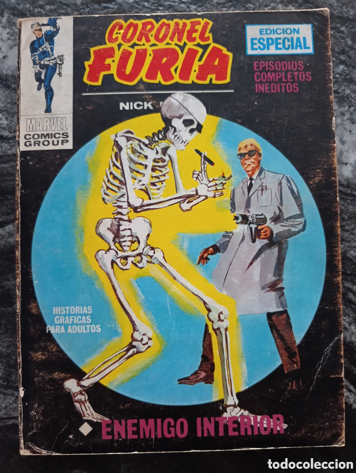 C&oacute;mics: CORONEL FURIA. NICK FURIA