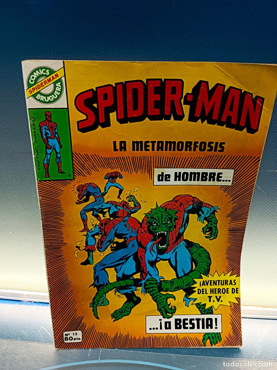 C&oacute;mics: tebeo, comic, SPIDER-MAN - LA METAMORFOSIS DE HOMBRE A BESTIA, n&ordm; 13 - COMICS BRUGUERA SPIDERMAN