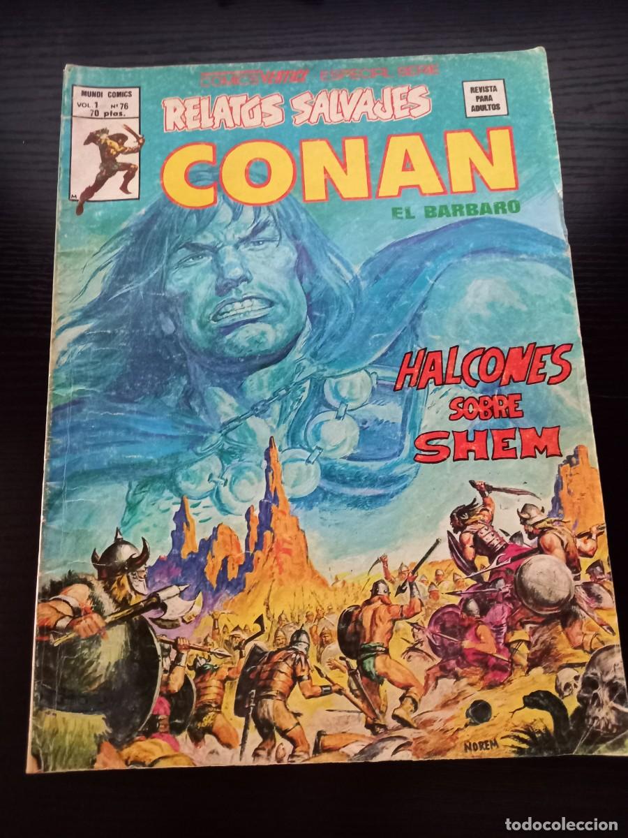 C&oacute;mics: Relatos Salvajes Vol 1 n&ordm; 76 - Conan, el b&aacute;rbaro (Vertice)
