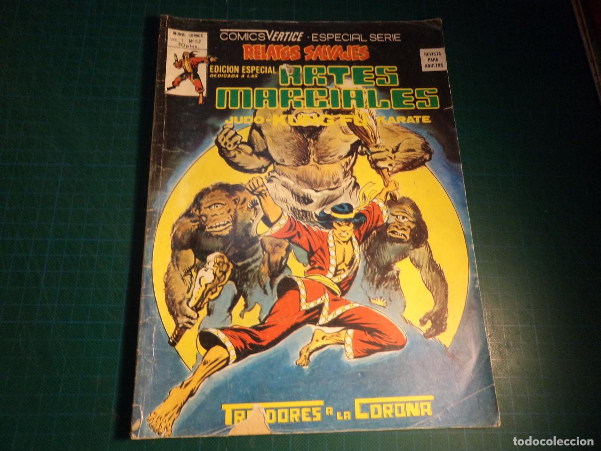 C&oacute;mics: Relatos Salvajes artes marciales. Vol 1 n&ordm; 52. Vertice