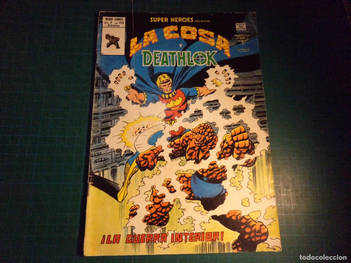 C&oacute;mics: Super Heroes. Vol 2. N&ordm; 120. Vertice