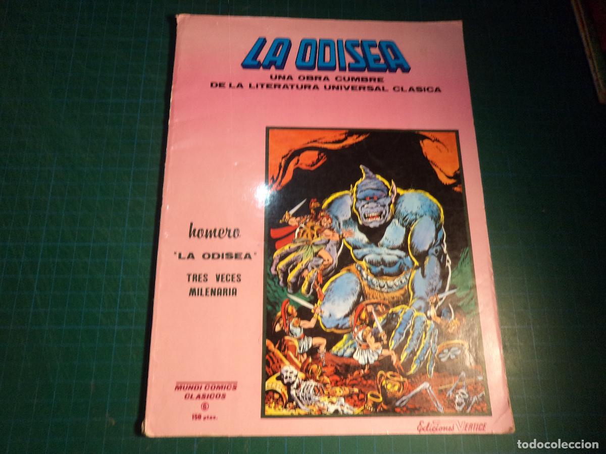 C&oacute;mics: Mundi Comics Clasicos. n&ordm; 6. Homero. Vertice