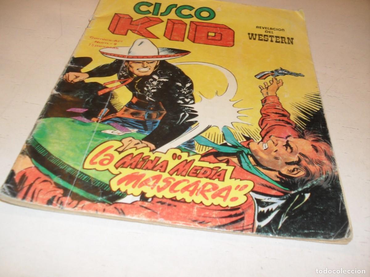 C&oacute;mics: CISCO KID N&ordm; 9,LA MINA MEDIA MASCARA,DE 22,DE JOSE LUIS SALINAS,EN COLOR.VERTICE,1980